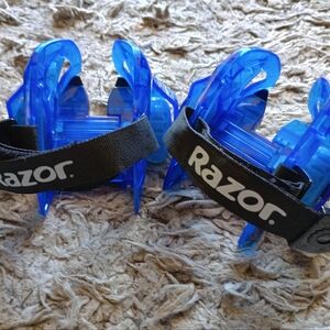 Razor skates for shoes light up